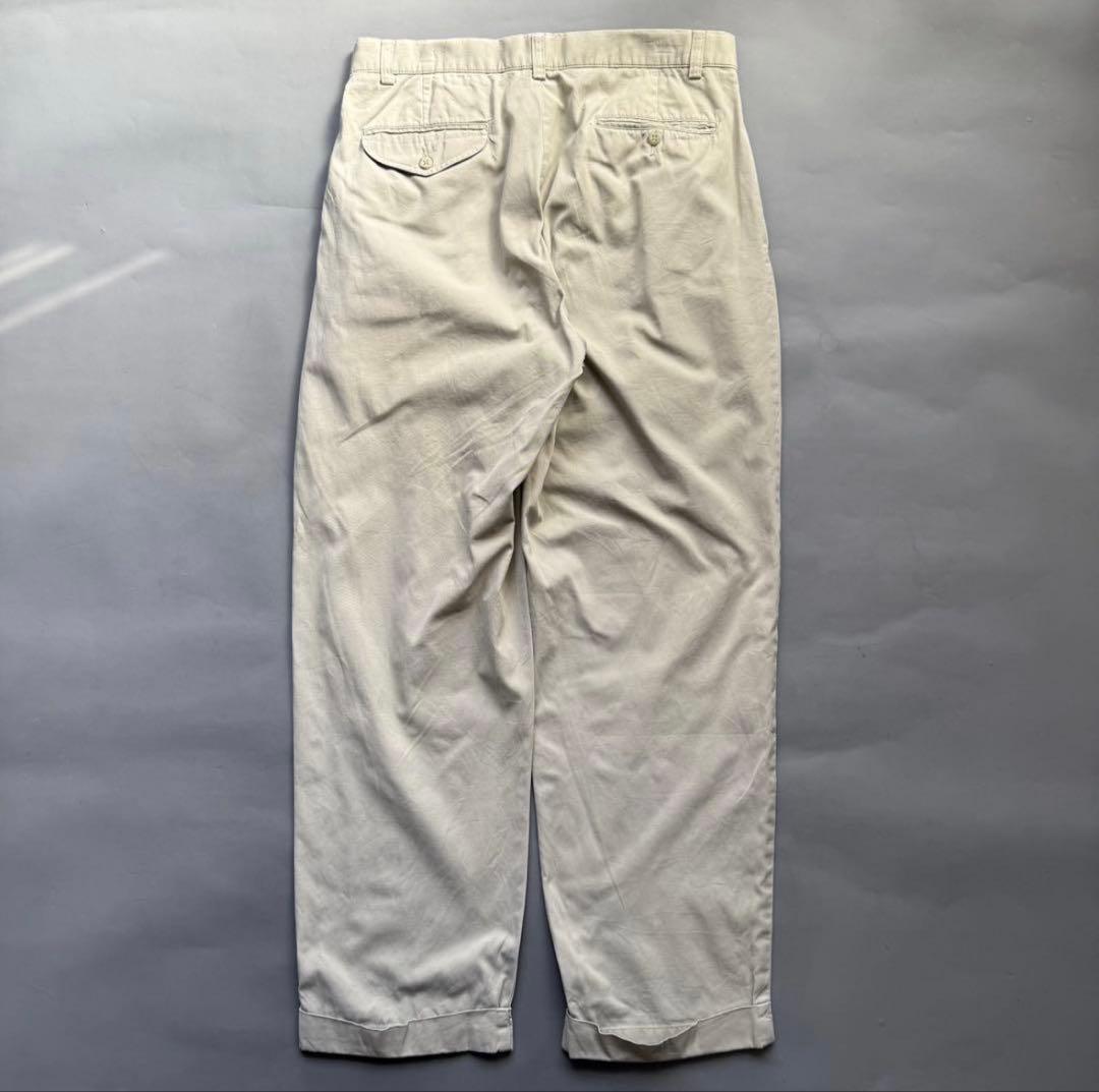 90s ラルフローレン Hammond pant ポロチノ ライトベージュ