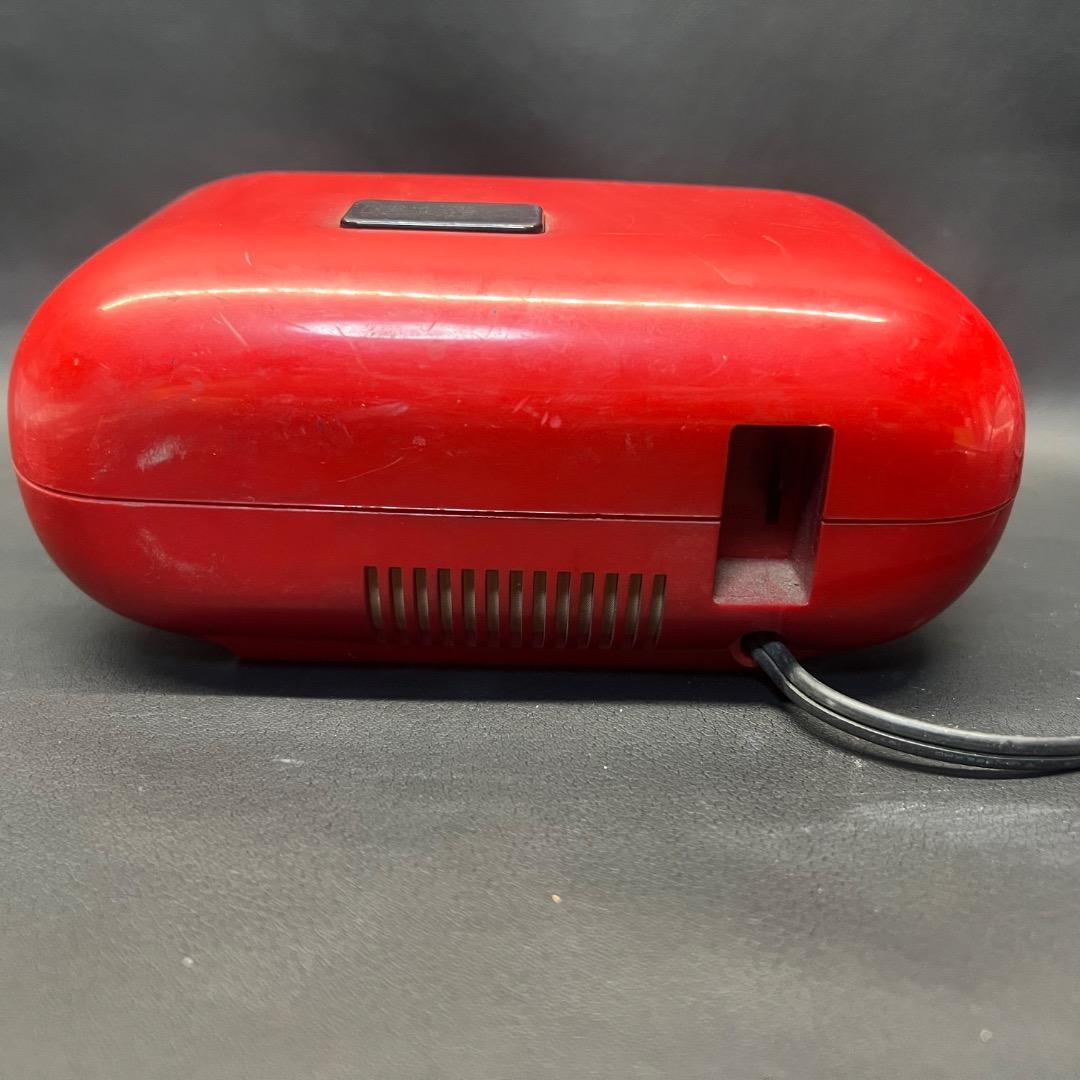 〇Nc左1067 昭和レトロ SEIKO パタパタ時計 DP665 レッド