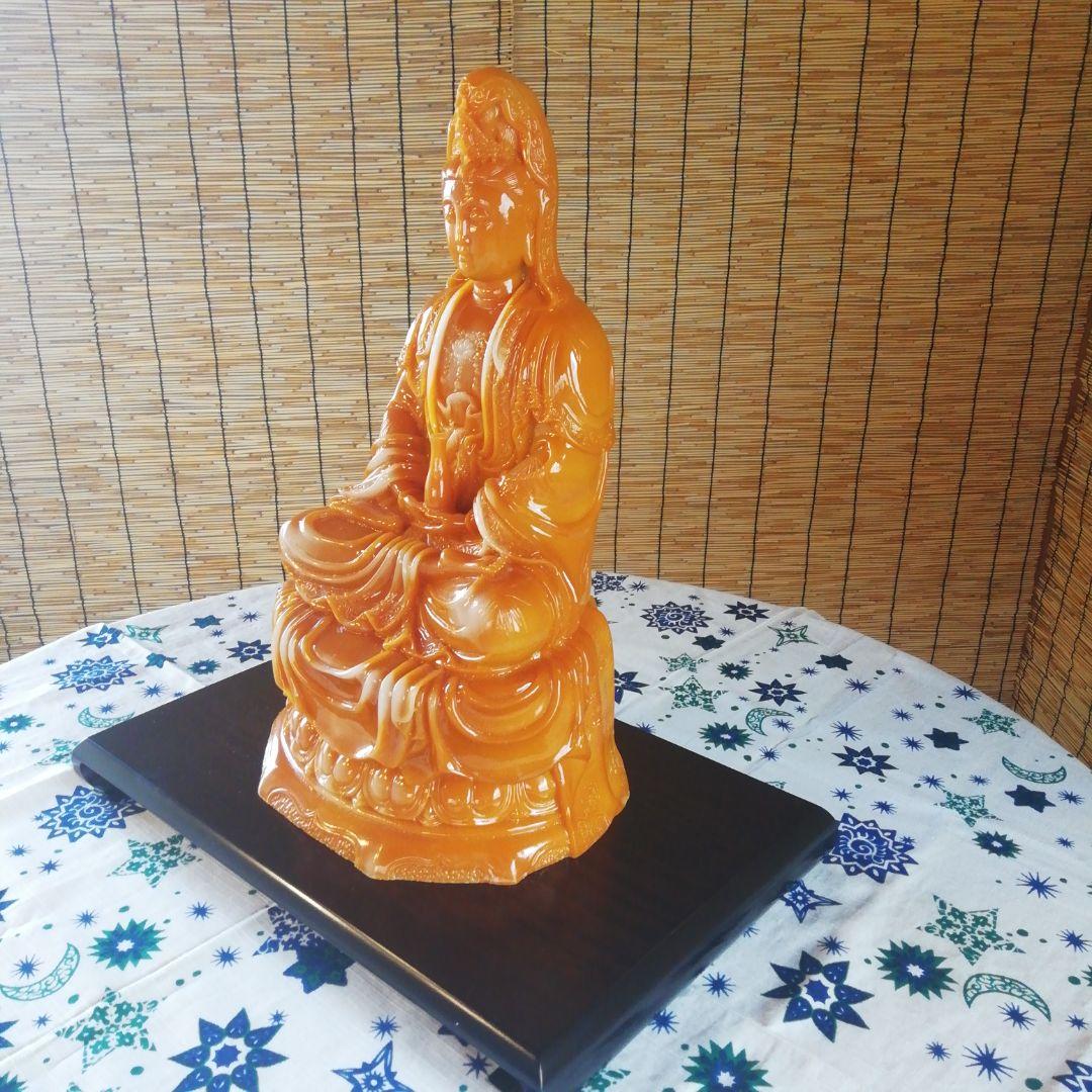 仏像(観音菩薩像)　※台座付き