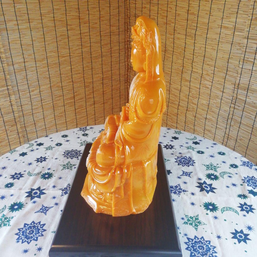 仏像(観音菩薩像)　※台座付き