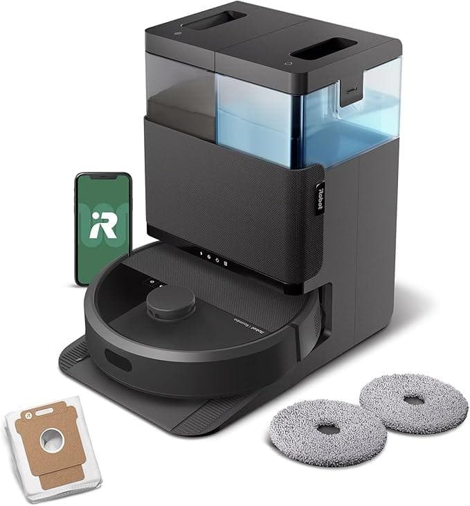 【新品未開封】ロボット掃除機 自動ゴミ収集機能付き