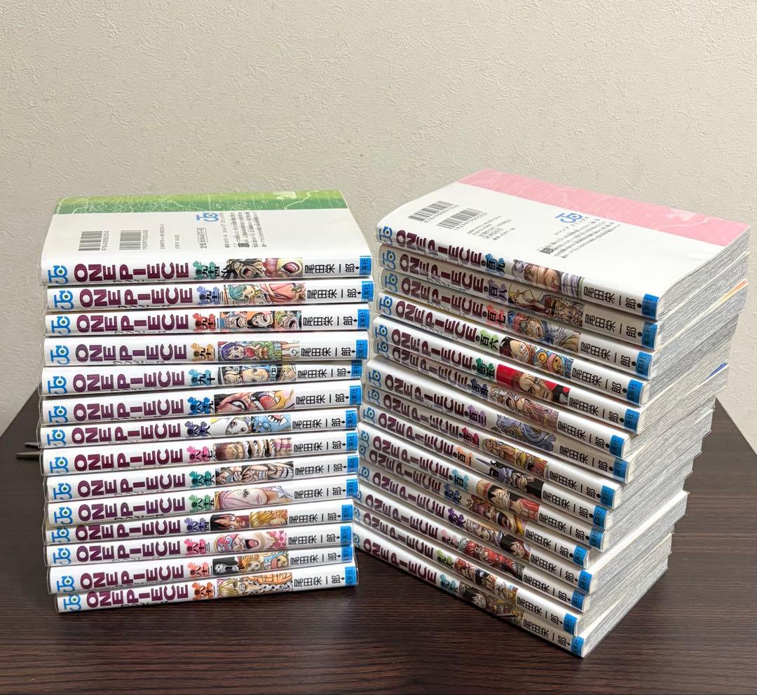 ONE PIECE 全巻セット 1巻〜109巻 クリアカバー付き