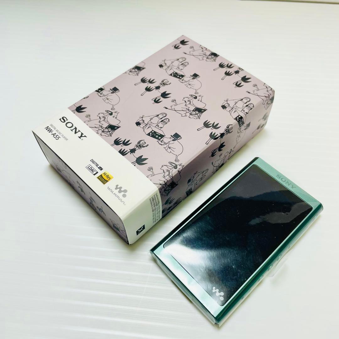 希少な未使用品　SONY NW-A55 ムーミンコラボデザイン　ウォークマン