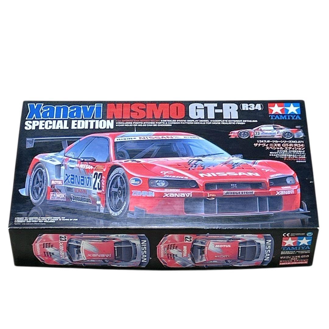 【希少品】未組立 1/24 ザナヴィ ニスモ GT-R R34 SPエディション