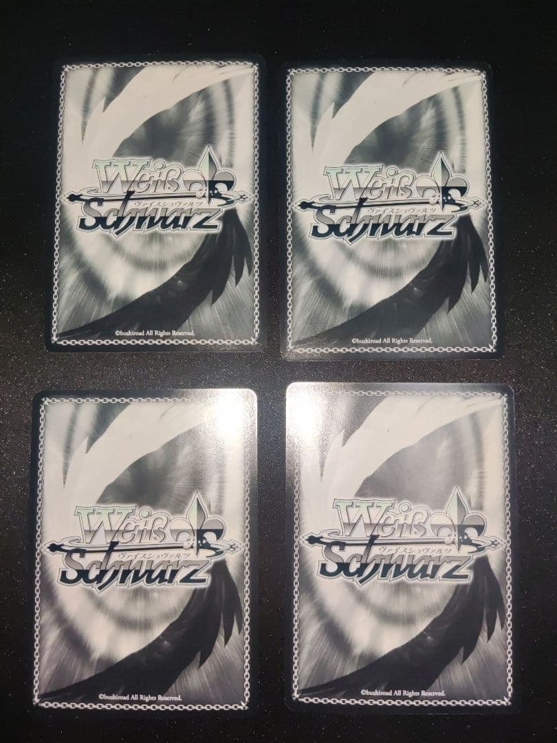 WS ヴァイスシュバルツ アインクラッド シリカ＆キリト SP サイン　4枚