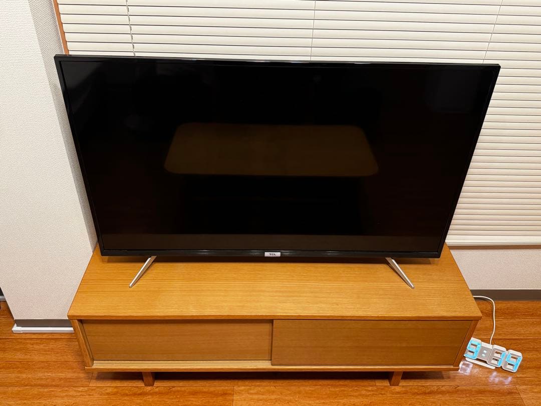 2021年モデル 4K TCL 43V型 43P618 Android TV