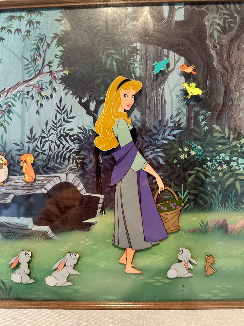 眠れる森の美女　ブライアーローズ　セル画 限定500枚