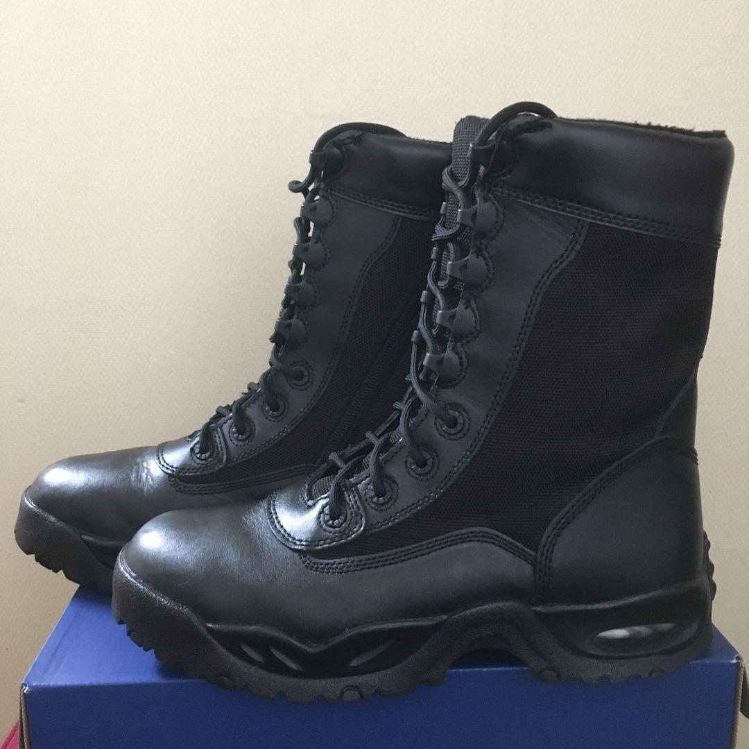 タクティカルブーツ【RIDGE社製】レーザーブーツジッパー付き