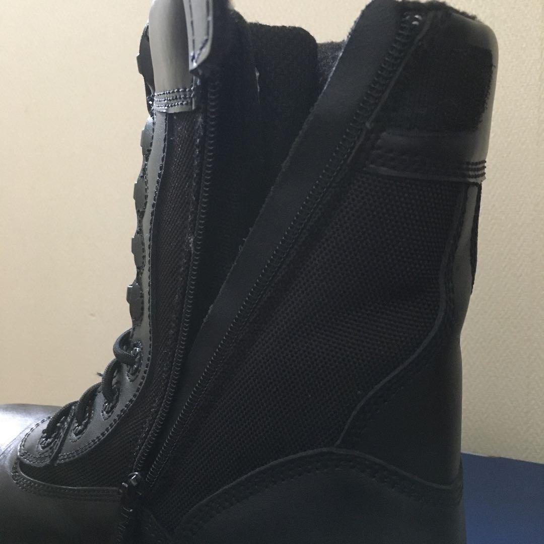 タクティカルブーツ【RIDGE社製】レーザーブーツジッパー付き