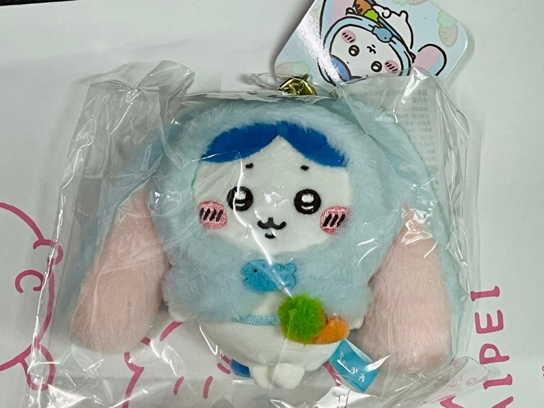 ちいかわ　うさぎ　ハチワレ　ロップイヤーなマスコット 台湾限定
