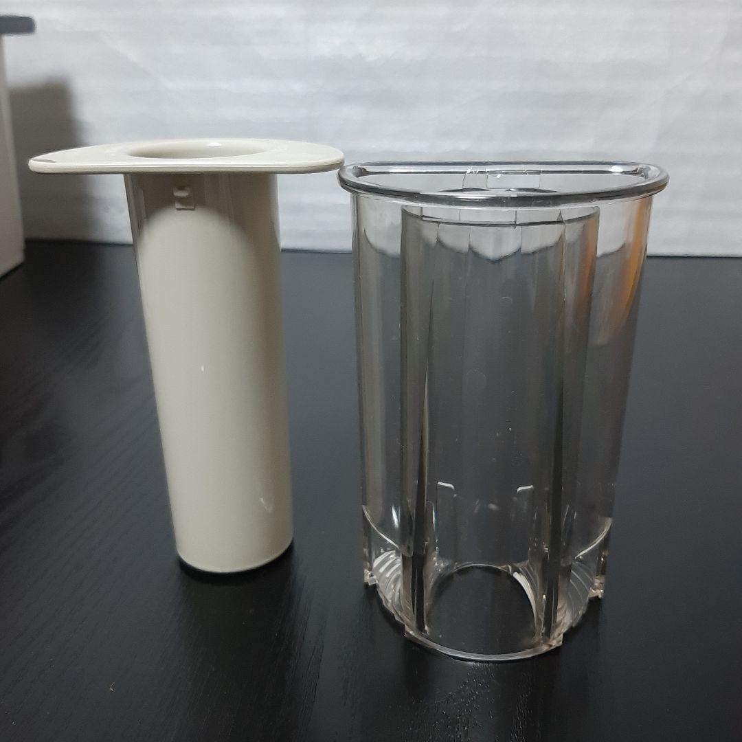 容器2つ　アムウェイ　フードプロセッサー　パーツ付フルセット+