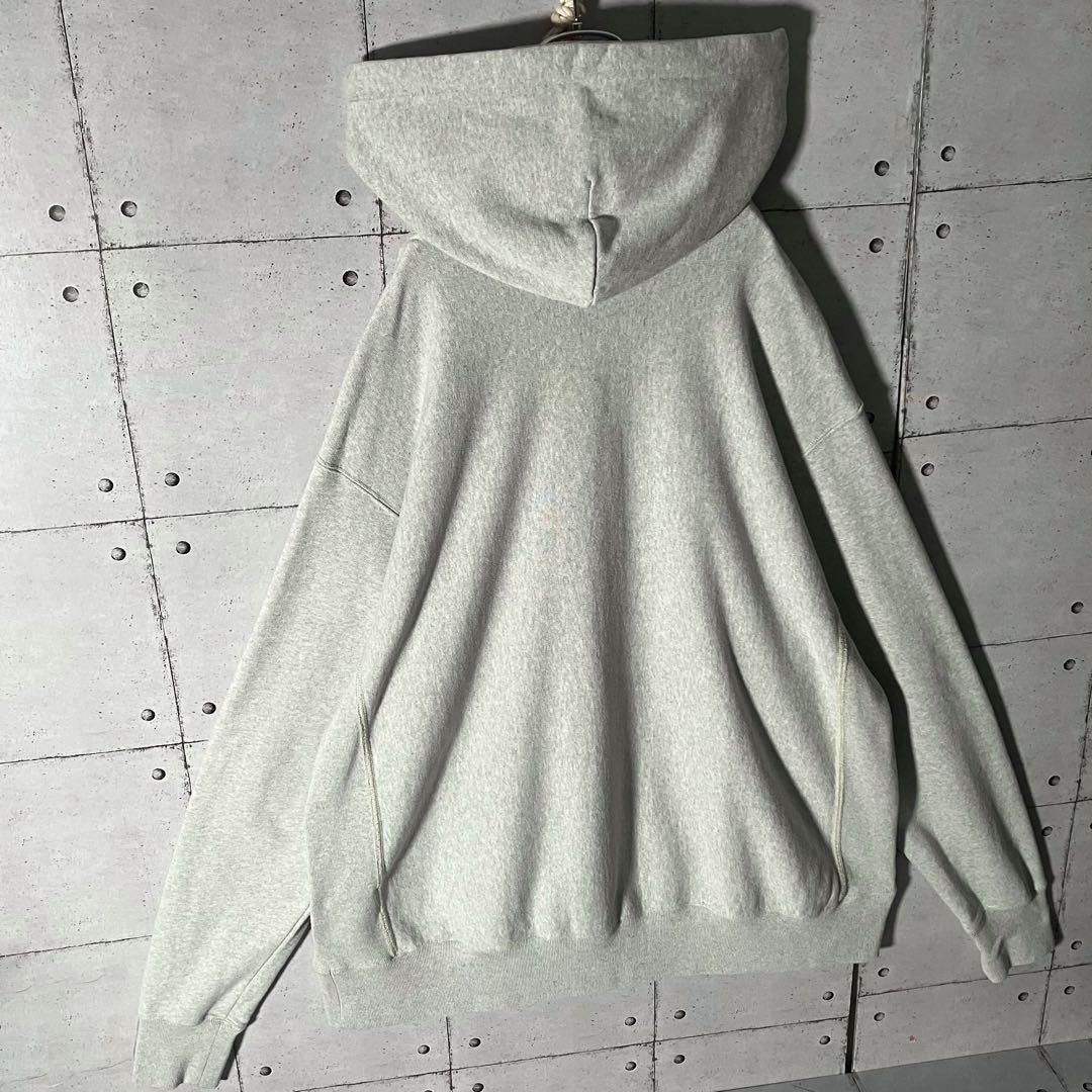 【入手困難】READY MADE レディメイド☆カレッジロゴスウェットパーカーL