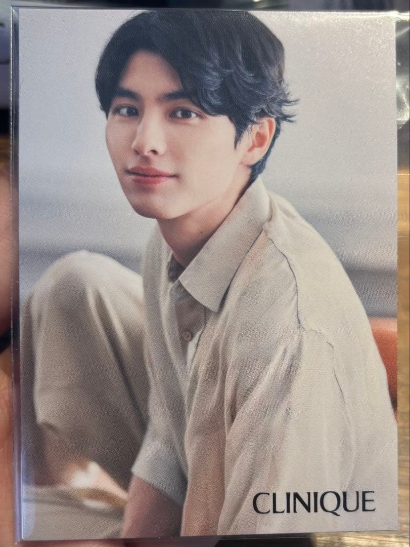 ま*め様 CLINIQUE オリジナル 本田響矢さん フォトカード 全３種