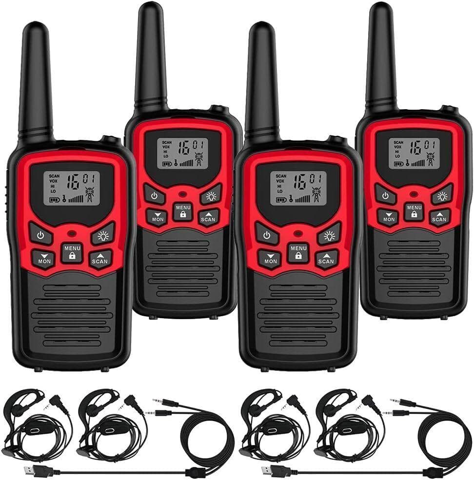 【M2291-118-89】インカム 特定小電力 トランシーバー 4台セット