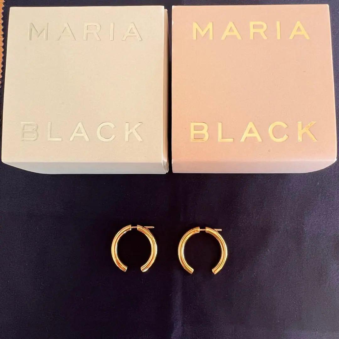 2個セット MARIA BLACK（マリアブラック）ピアス