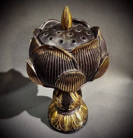 銅器 仏教 香炉 古美術 コレクション品 銅製 工芸品 彫刻装飾品置物