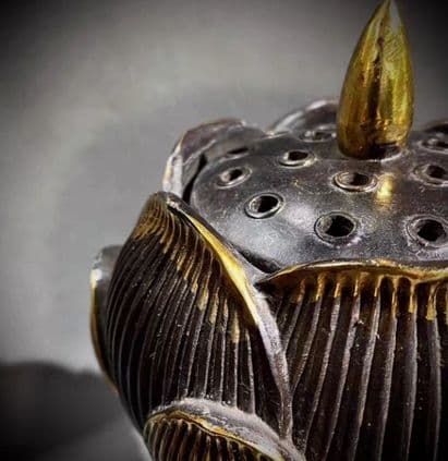 銅器 仏教 香炉 古美術 コレクション品 銅製 工芸品 彫刻装飾品置物