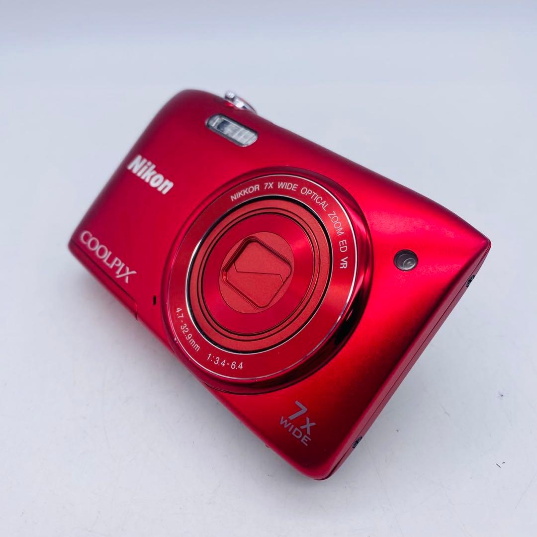 ★【美品動作確認済み】Nikon COOLPIX S3500