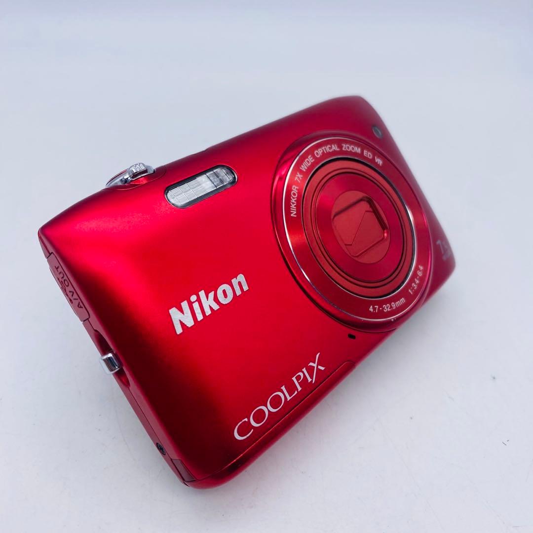 ★【美品動作確認済み】Nikon COOLPIX S3500