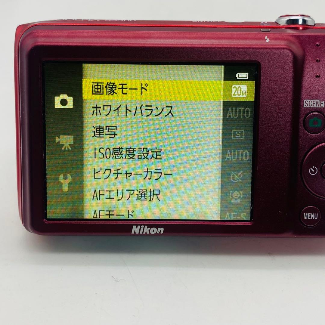 ★【美品動作確認済み】Nikon COOLPIX S3500