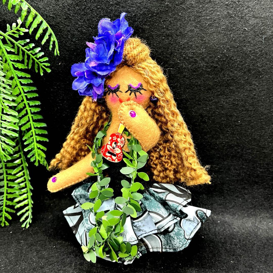 フラミンゴハイビスカス様　オーダー専用ページ　フラダンス　ドールチャーム