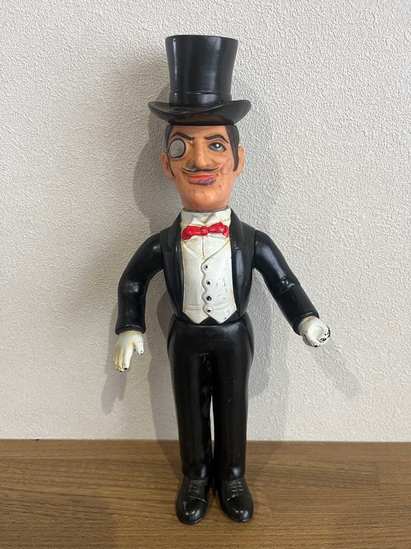 当時物 中嶋製作所 タイガーマスク ミスターX ソフビ 昭和レトロ 希少