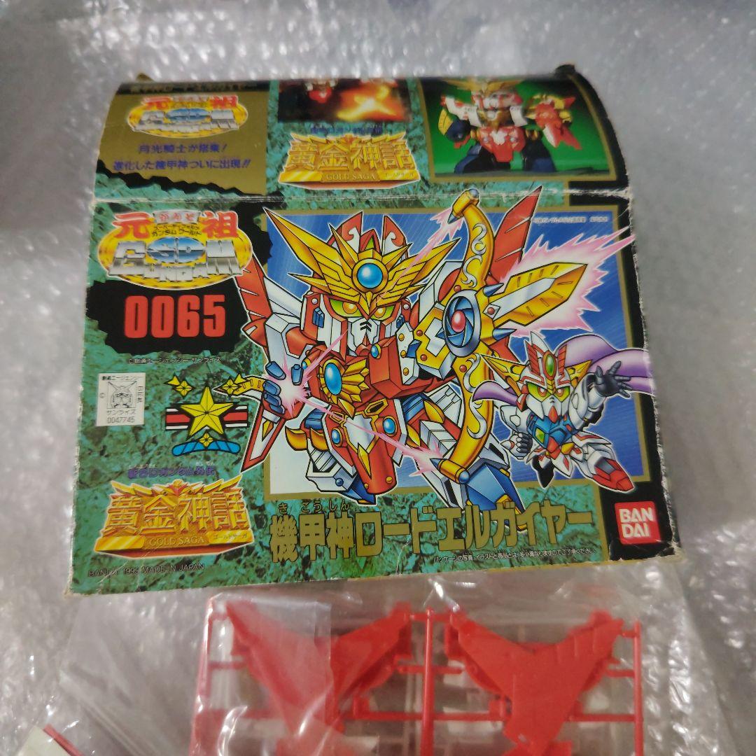 元祖SDガンダム　機甲神ロードエルガイヤー　黄金神話　未組立