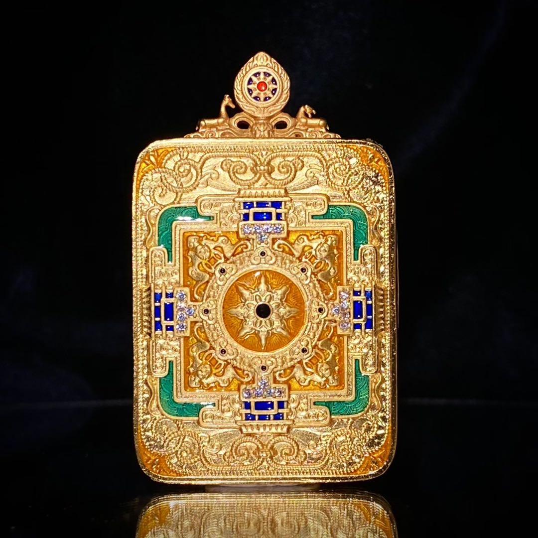 桃花符 金色装飾品 ハヌマーン降臨　プラクルアン　無敵と富　繁栄