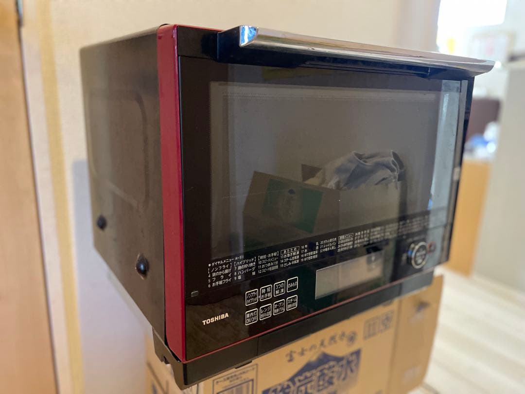 【不具合あり】TOSHIBA オーブンレンジ コンパクトER-VD3000