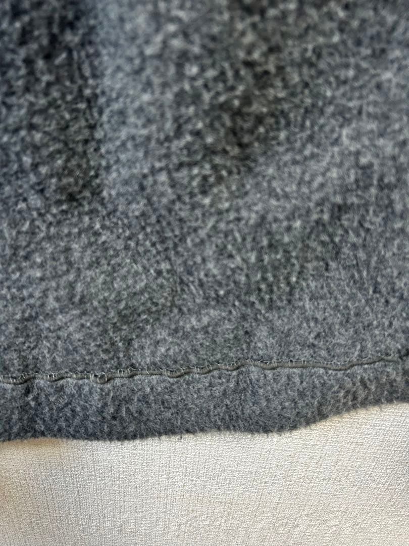 ATON グレー ローブコート