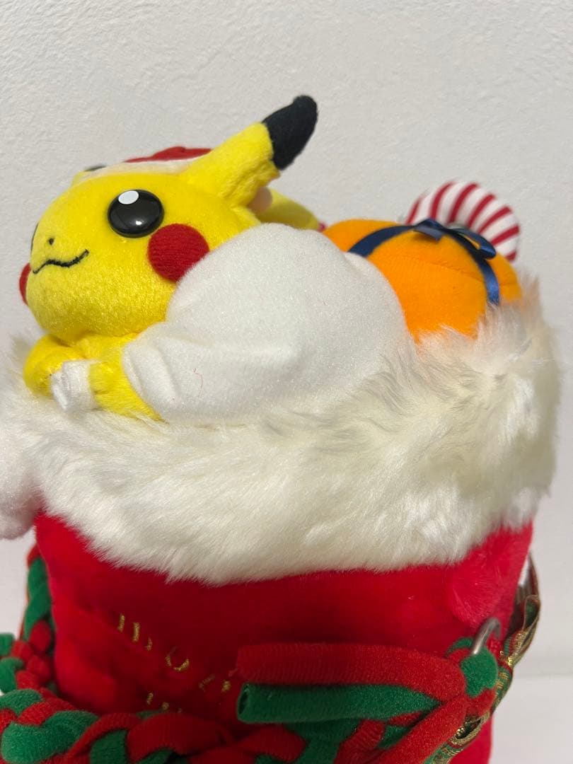 ポケモン クリスマスBIGブーツピカチュウサンタ　タグ付き