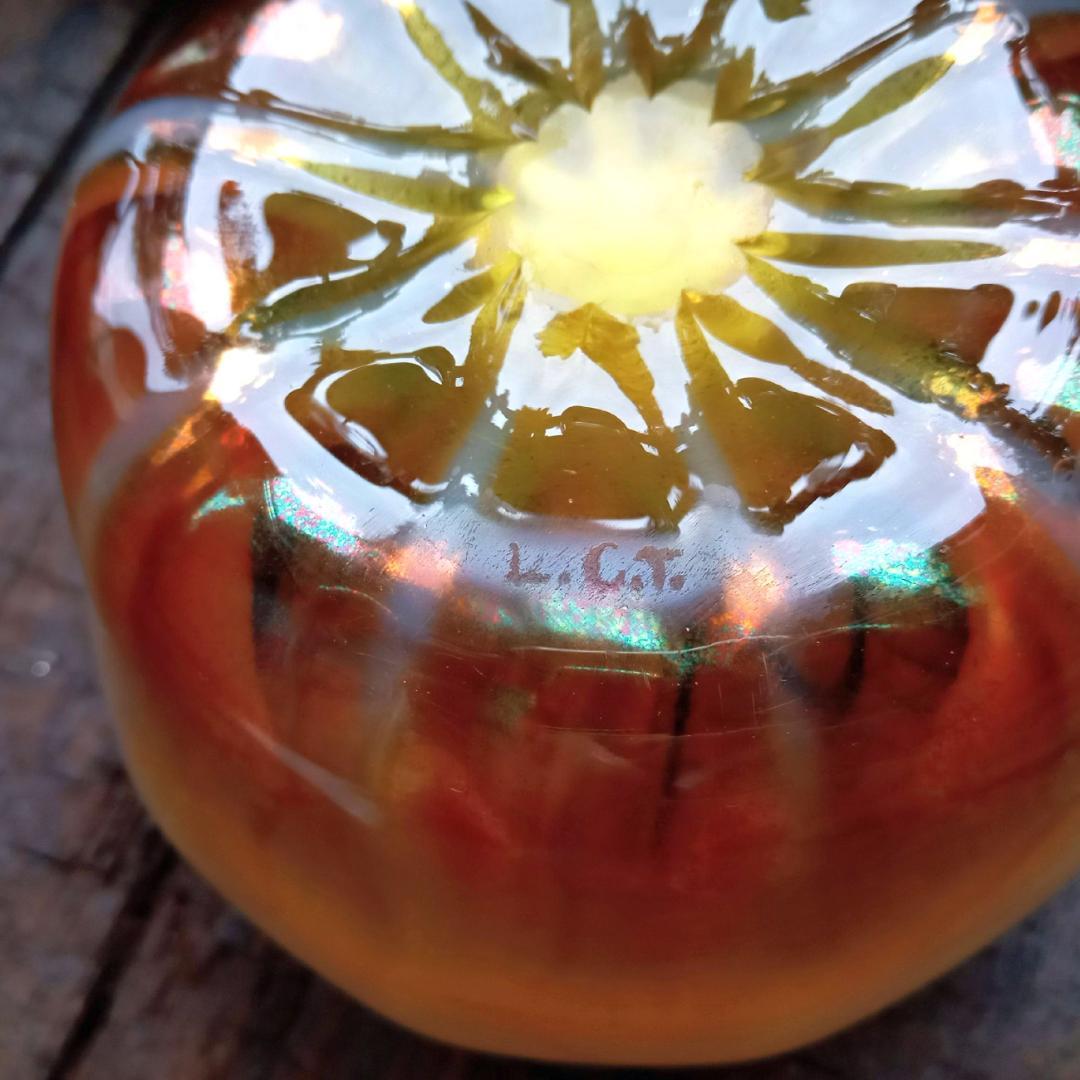 ルイスCティファニー ボウル＆プレート ファブリルガラス おうち美術館にq48