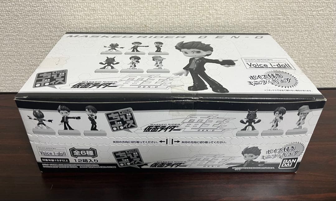 仮面ライダー電王ちびボイス BOX 6種類12個入 ボイス付きミニフィギュア