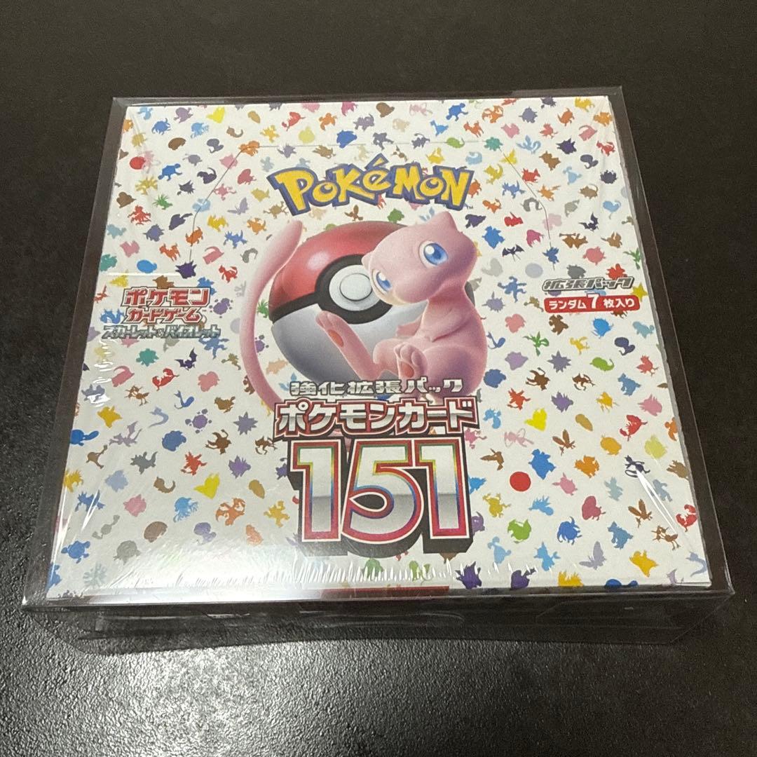 【新品未開封シュリンクつき】ポケモンカード151 1BOX