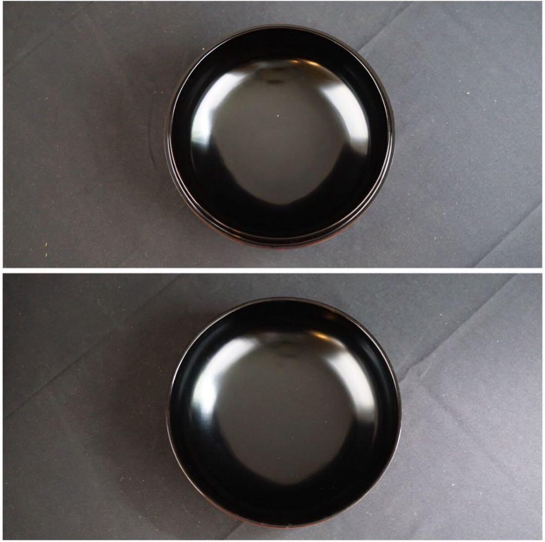 塗師 道場宗廣 作 黒真塗 正法寺 大喰籠 共箱 茶道具 桐紋 菓子器