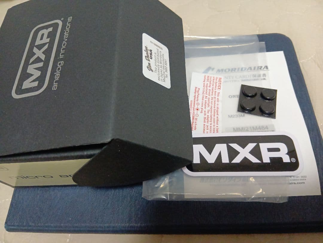 MXR Micro Amp+ ギターエフェクター