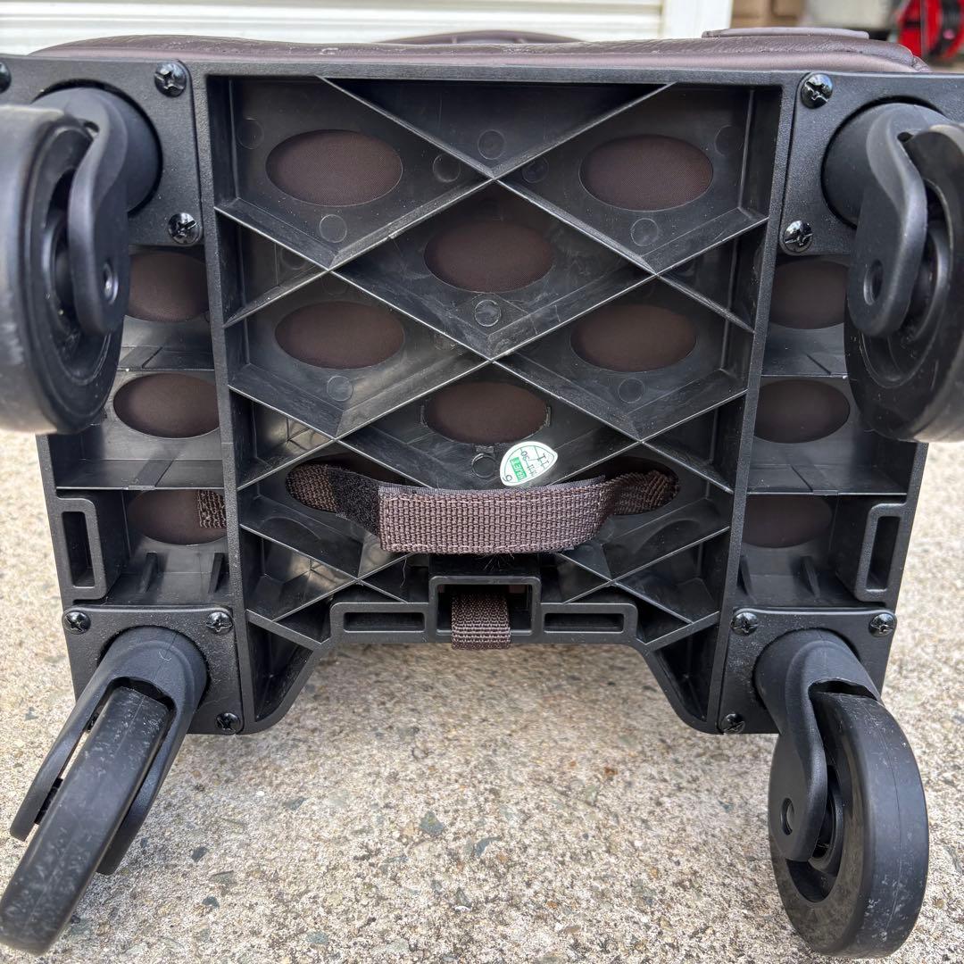 up/ SWANY スワニー トラベルキャリー ブラウン 旅行用品