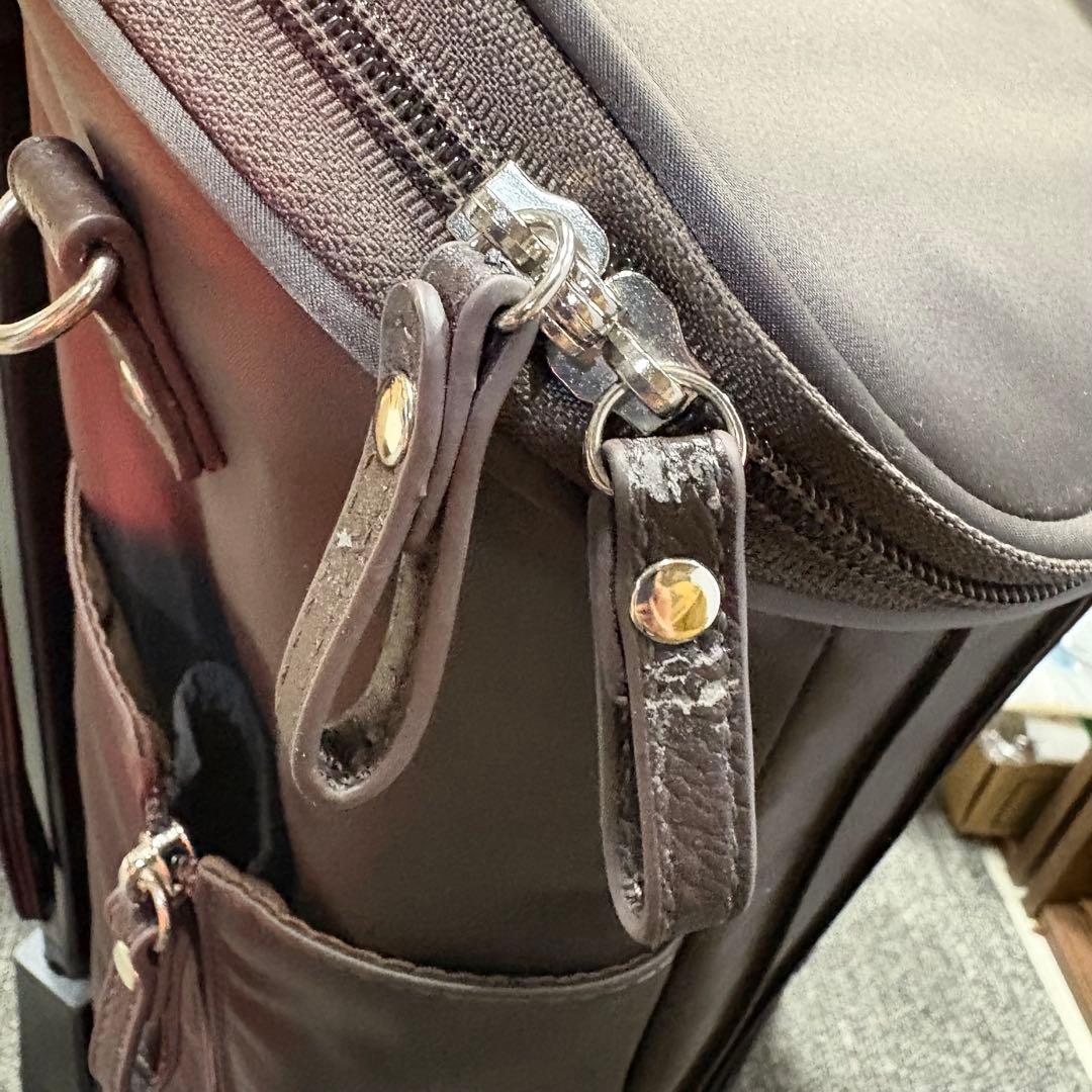 up/ SWANY スワニー トラベルキャリー ブラウン 旅行用品