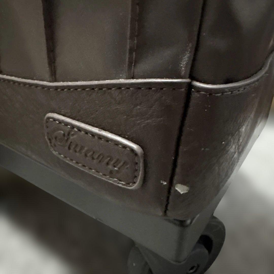 up/ SWANY スワニー トラベルキャリー ブラウン 旅行用品