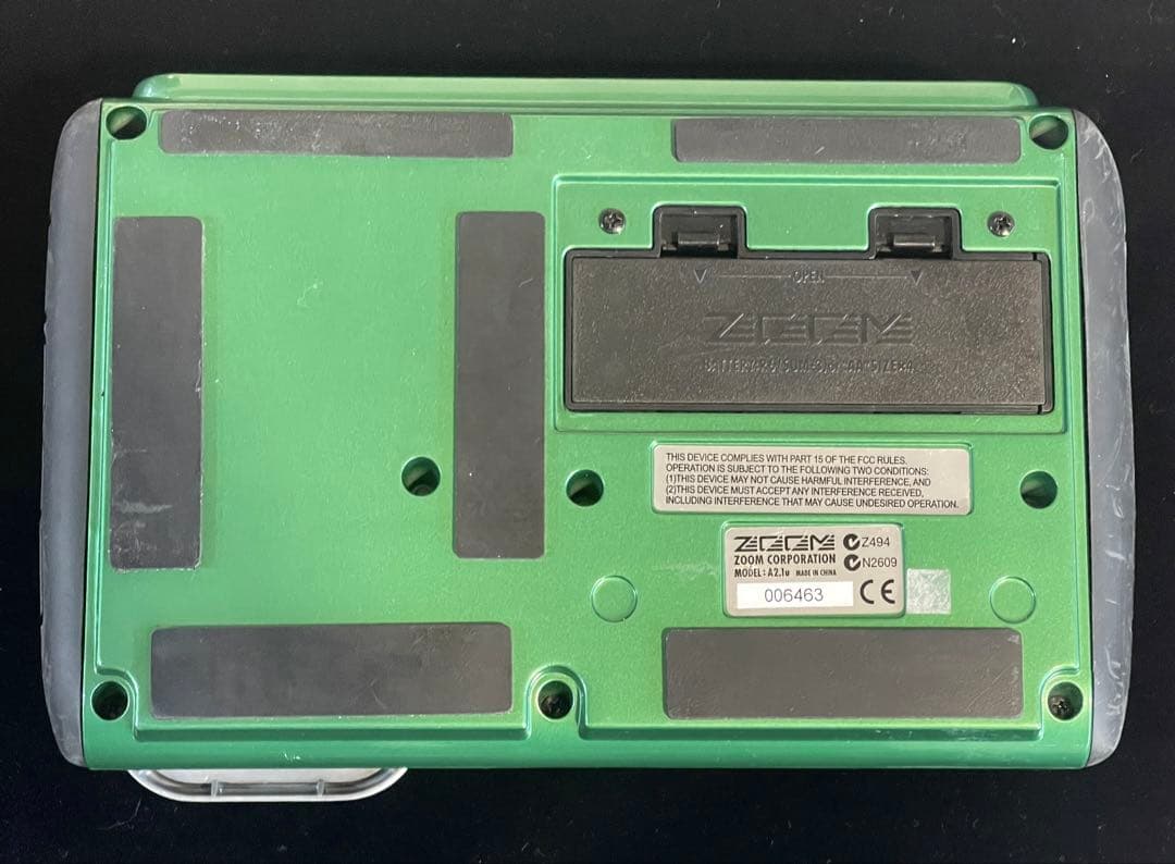 ZOOM A2.1u アコースティックギター用マルチエフェクター