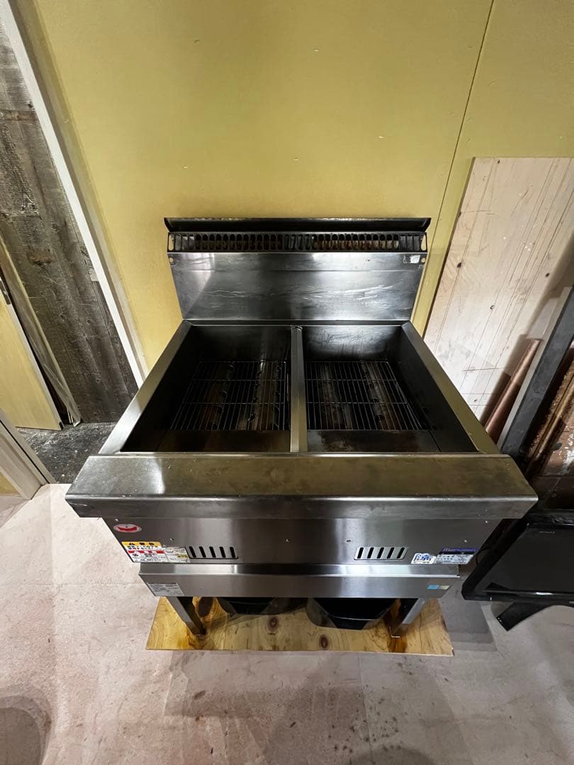 値下げ【マルゼン】【業務用】【中古】ガスフライヤー　MGF-C13WK*都市ガス