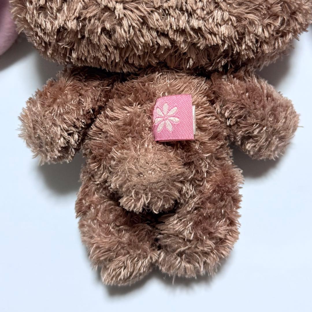 シュガーバニーズ くろうさ ケーキ刺繍 ぬいぐるみ 2006 当時物 レア