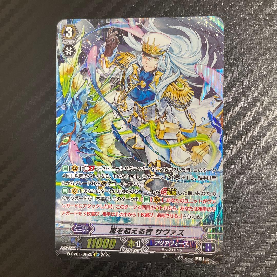 【匿名配送】ヴァンガード ヒスコレ 嵐を超える者 サヴァス SP