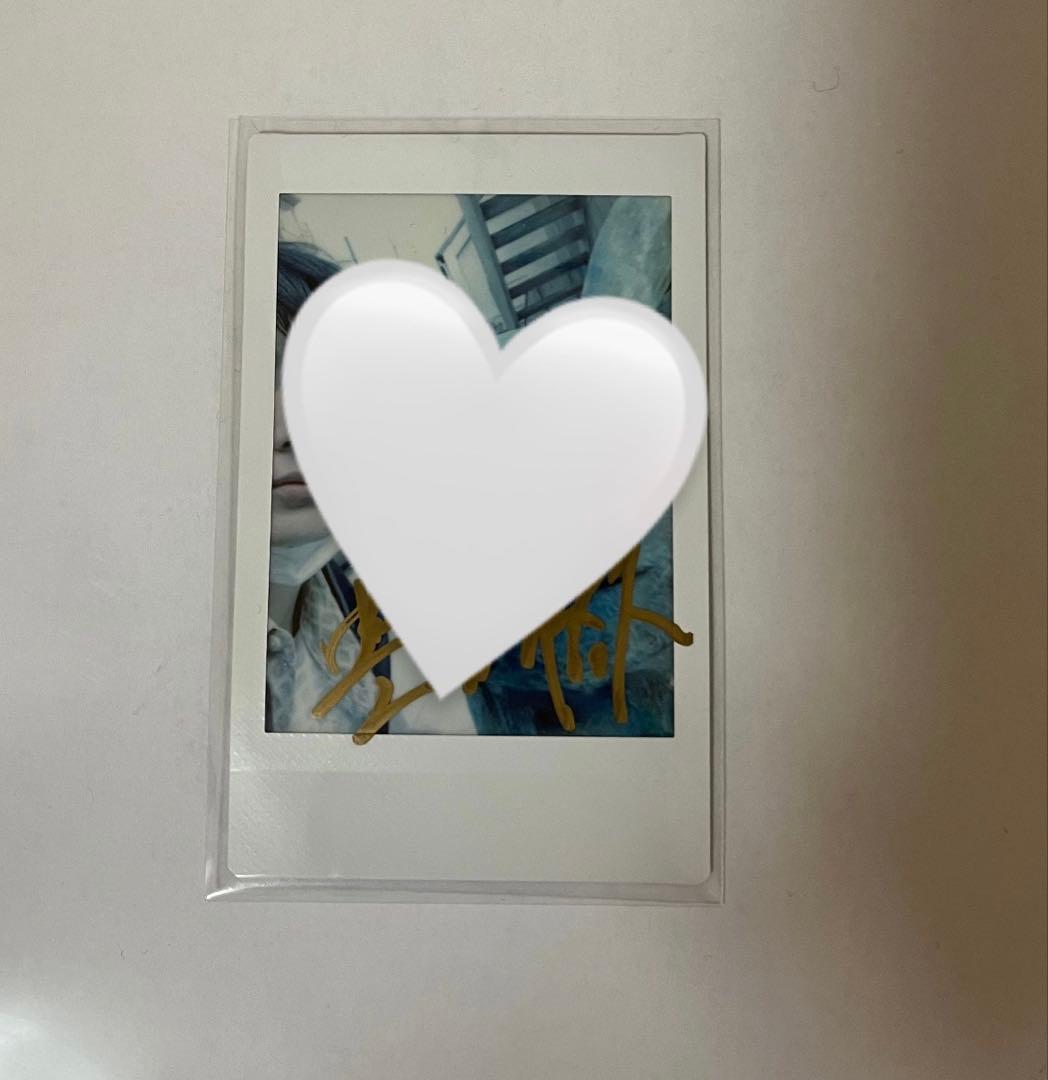 豊田裕大　直筆サイン　自撮りチェキ