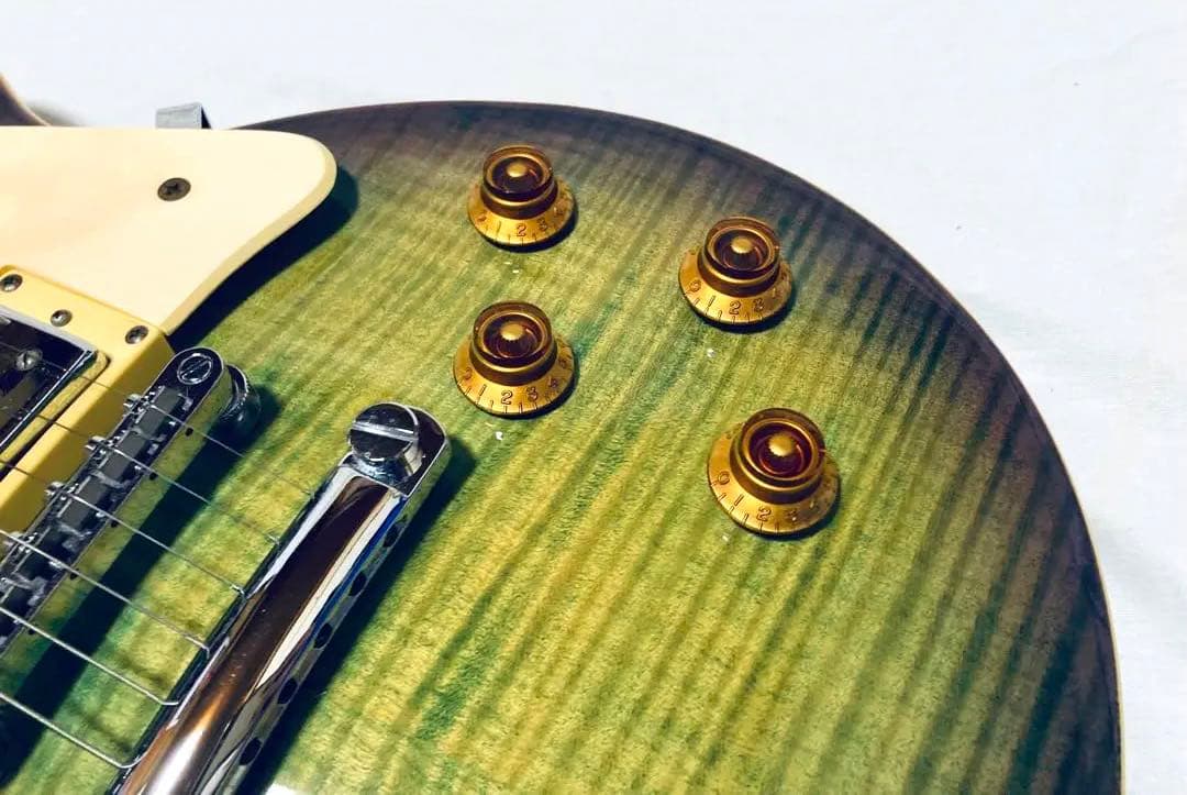 超美品 Epiphone Les Paul Standard グリーン 激レア品