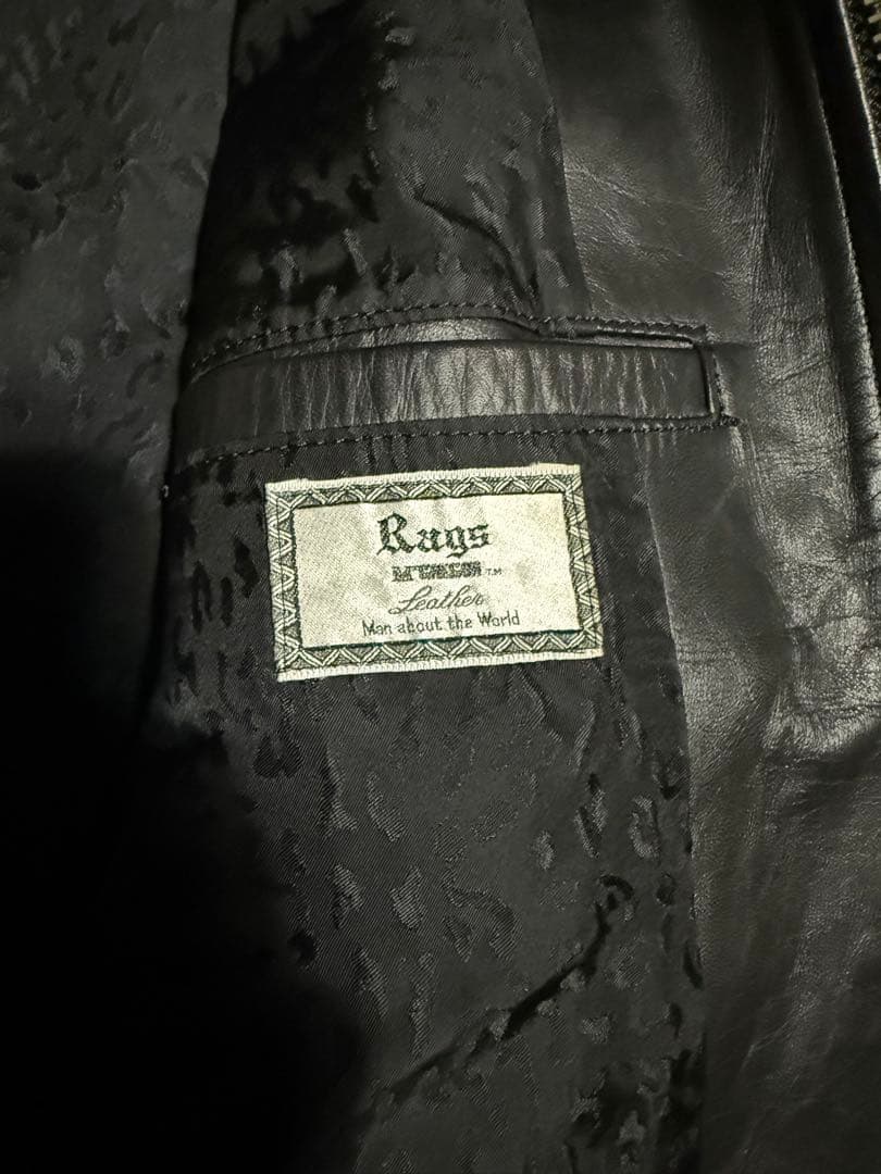 ラグスマックレガー　Rags McGREGOR レザー　ブルゾン　馬革