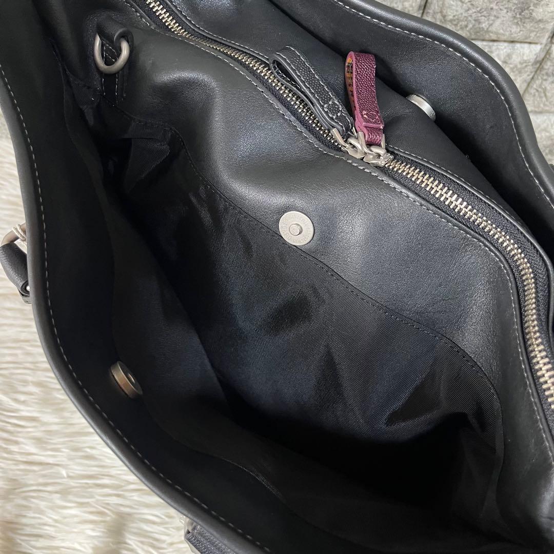 【新品未使用】ポールスミス　PSR313 2way レザー ブリーフケース