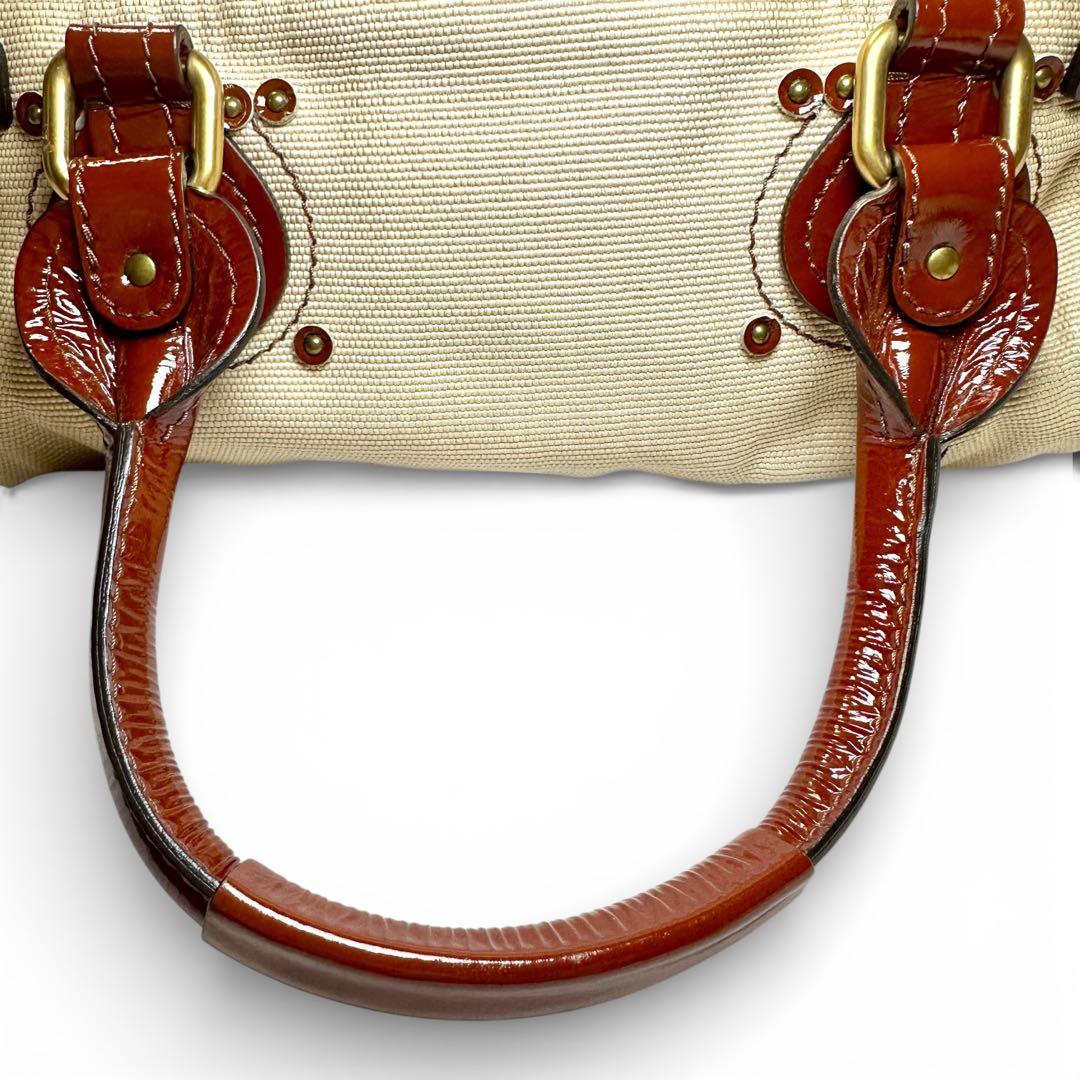 □らび□■極美品■レア■クロエChloe■ハンドバッグ■パディントン■保証書付