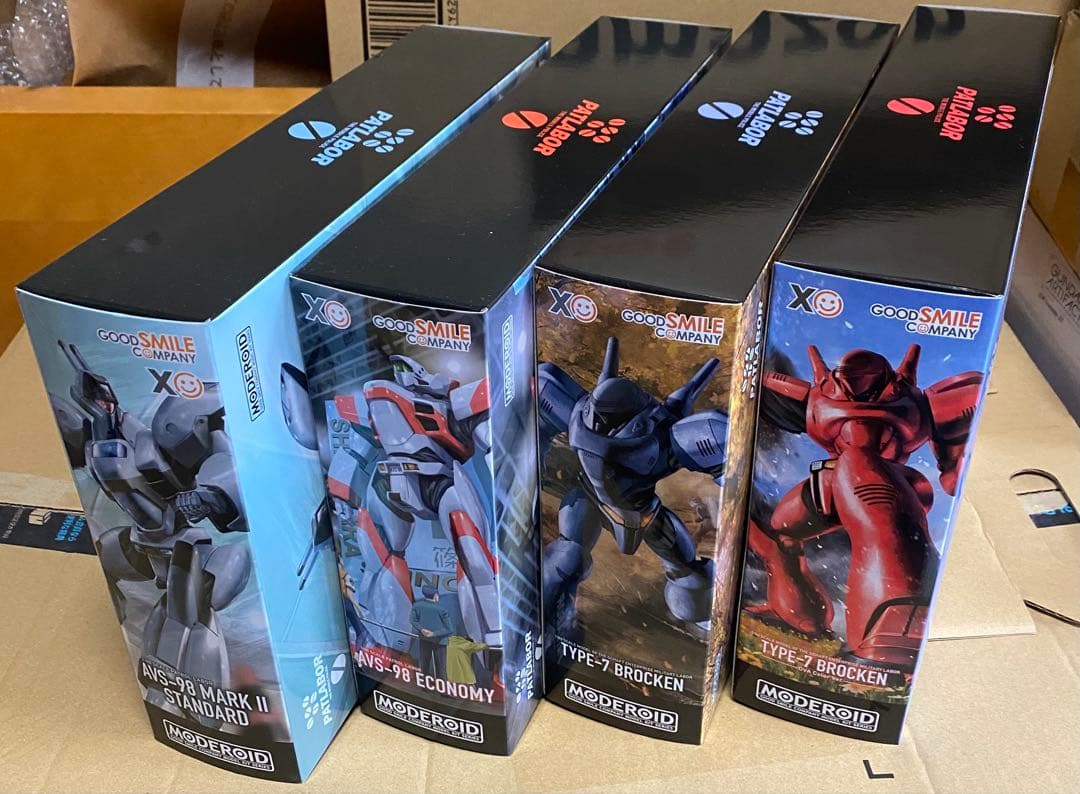 新品未開封　MODEROID モデロイド　パトレイバー　４種セット