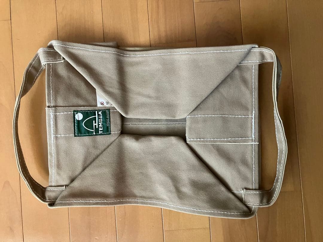 TEMBEA ブックトート　バッグ型収納ボックス ベージュ